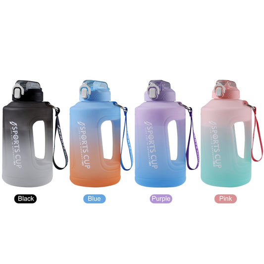 2.3L Sports Water Bottle With Handle Large Capacity