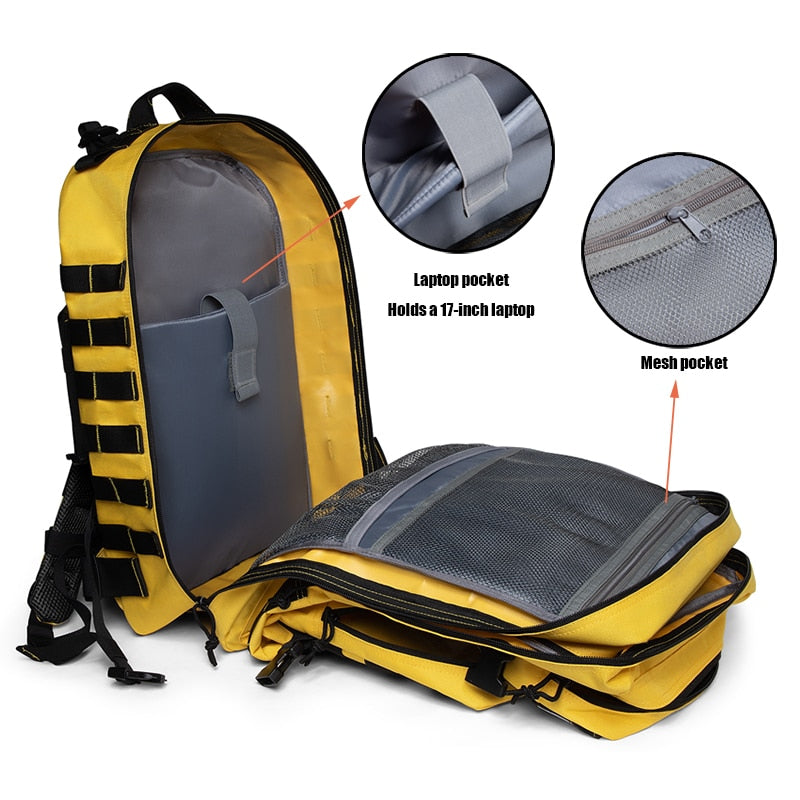 50L Waterproof Backpack For Man/Woman