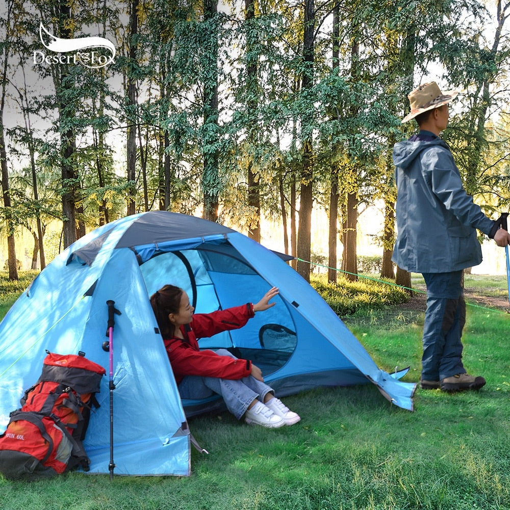 Lightweight Backpacking Tent for Hiking Climbing Snow Weather