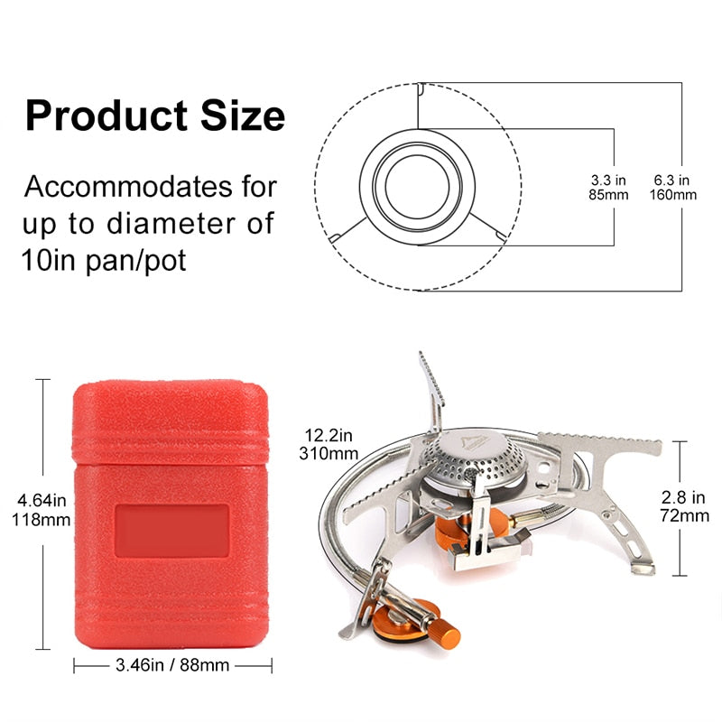 Widesea Camping Gas Stove