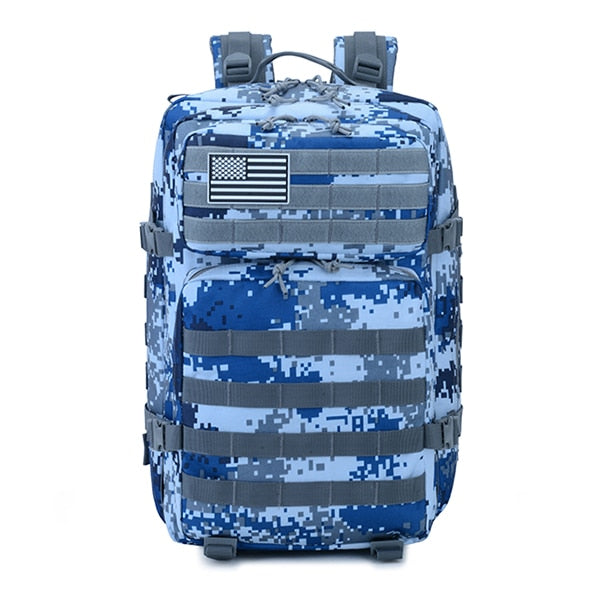 50L Camouflage Army Backpack Trekking  Waterproof