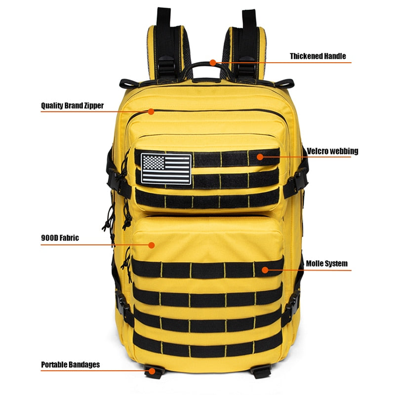 50L Waterproof Backpack For Man/Woman