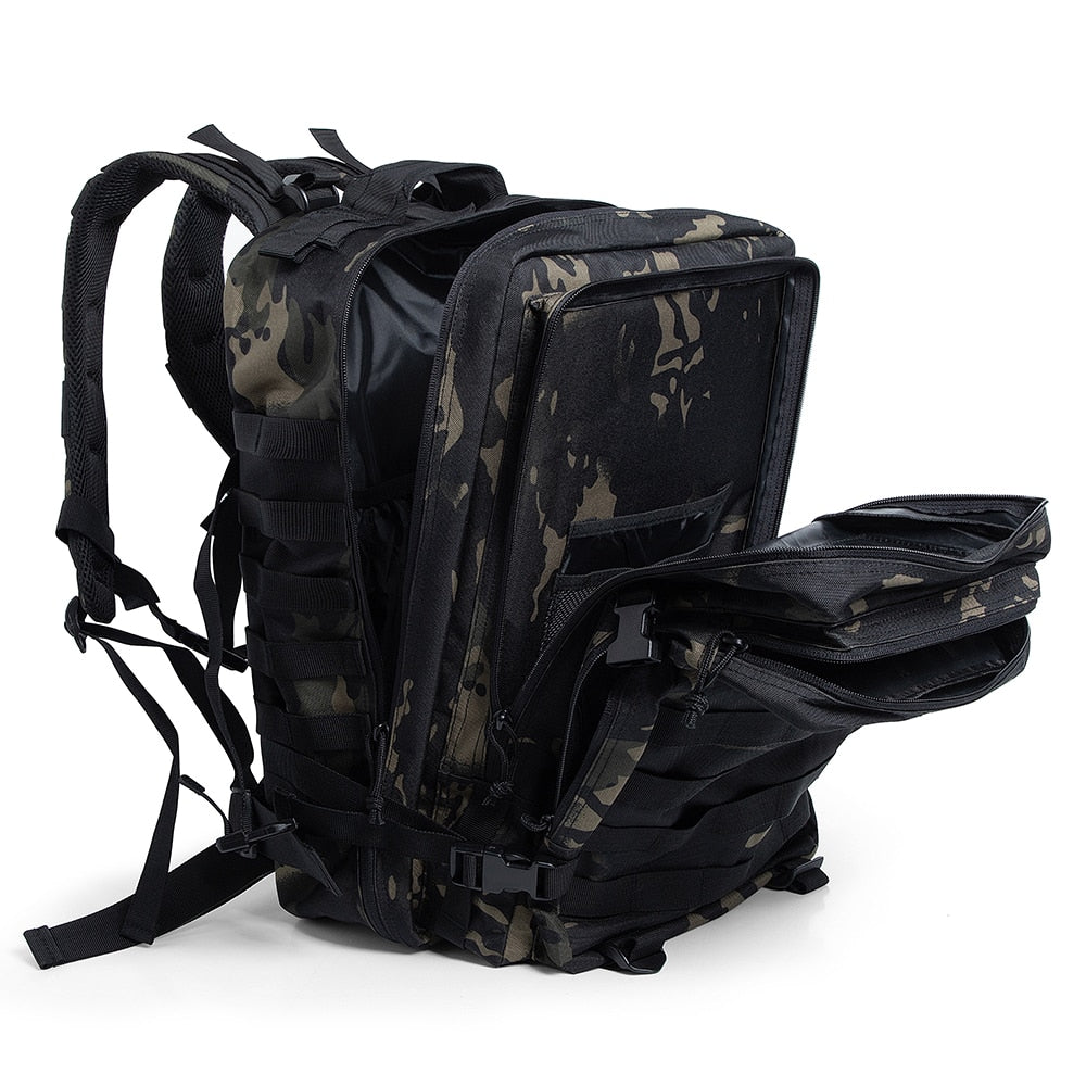 50L Camouflage Army Backpack Trekking  Waterproof