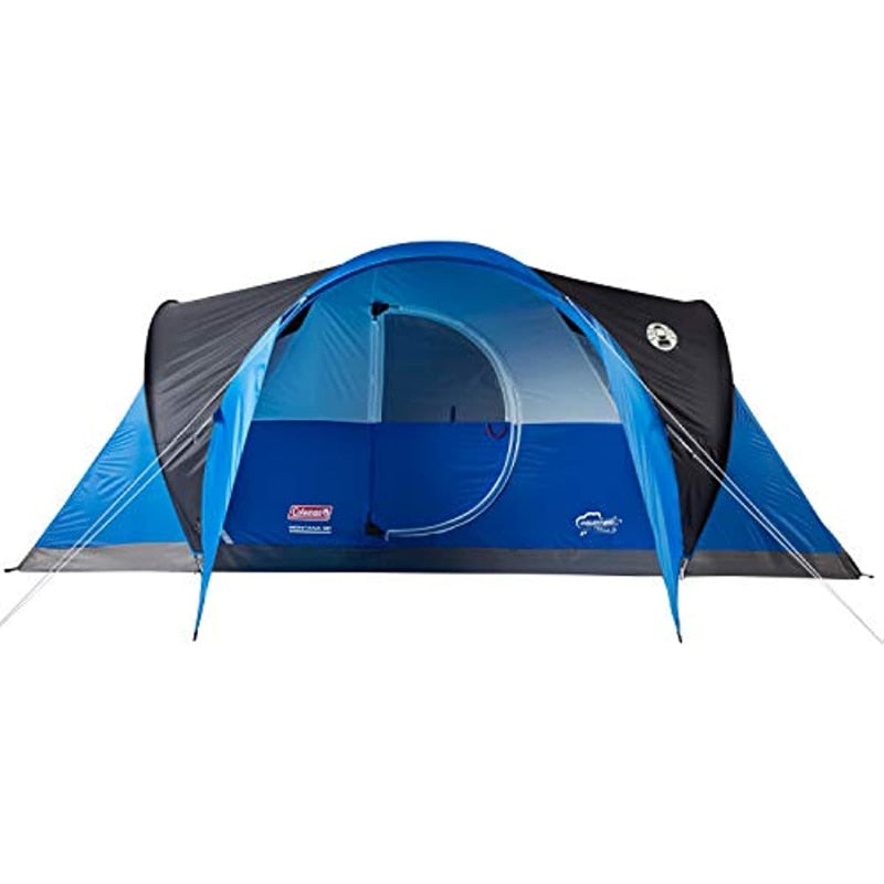 Coleman Camping Tent | 8 Person Montana Cabin Tent with Hinged Door