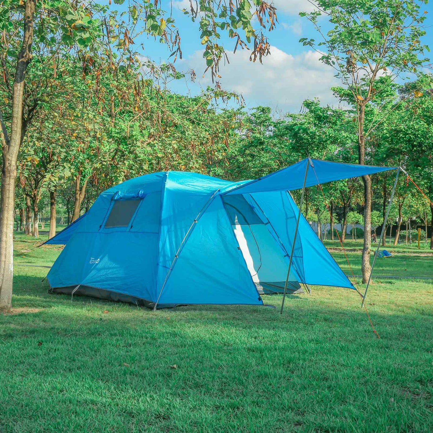 4 Person Automatic Quick Open Tent Rainfly Waterproof