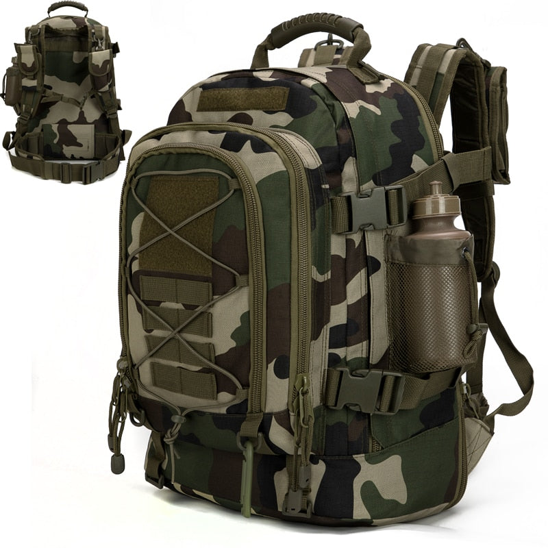 60L Military Tactical Backpack