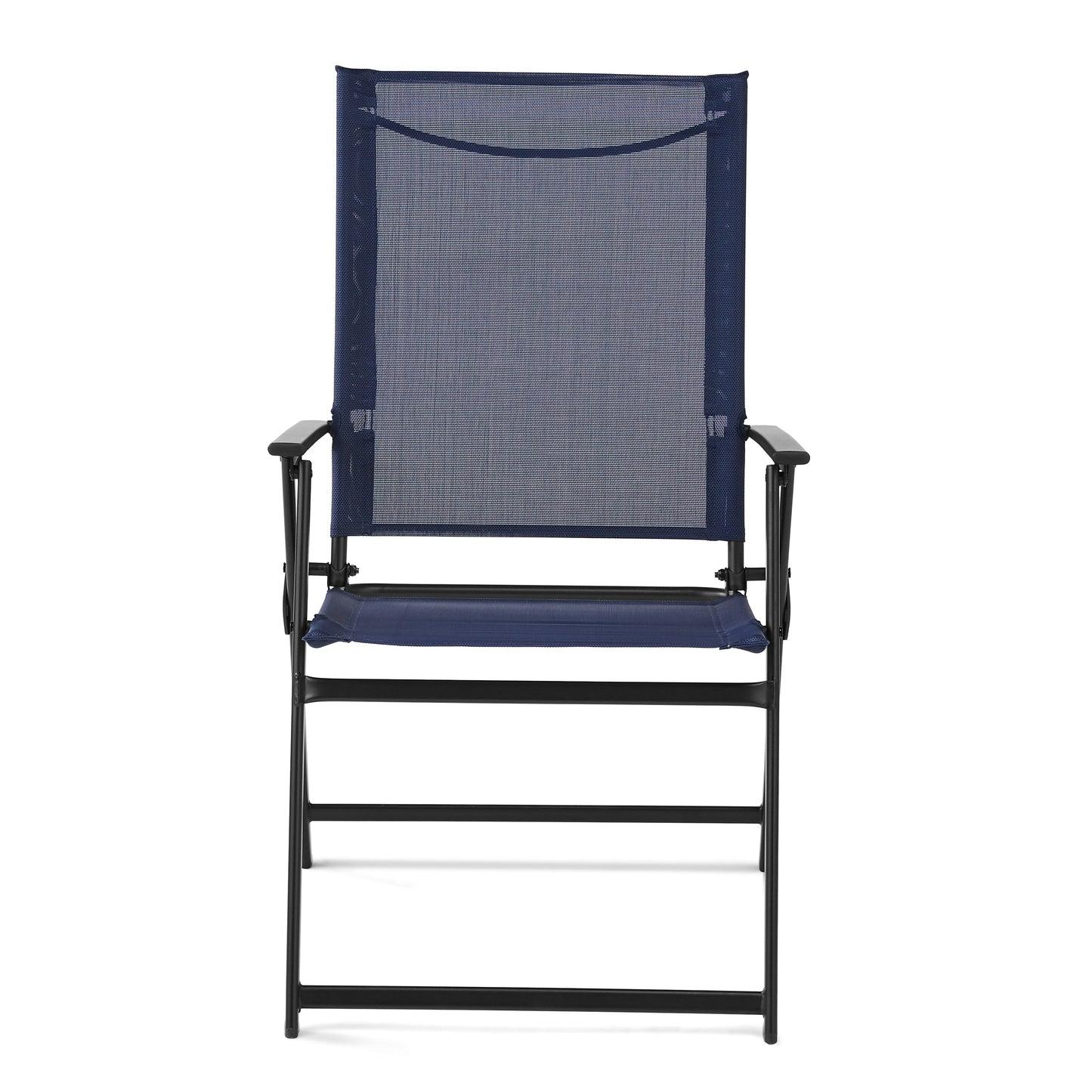 Mainstays Greyson Square Set of 2 Outdoor Patio Steel Sling Folding Chair