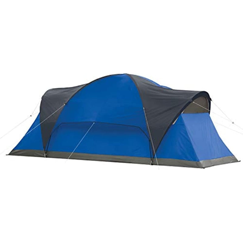 Coleman Camping Tent | 8 Person Montana Cabin Tent with Hinged Door