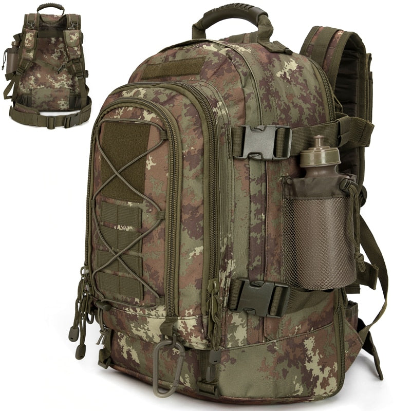 60L Military Tactical Backpack