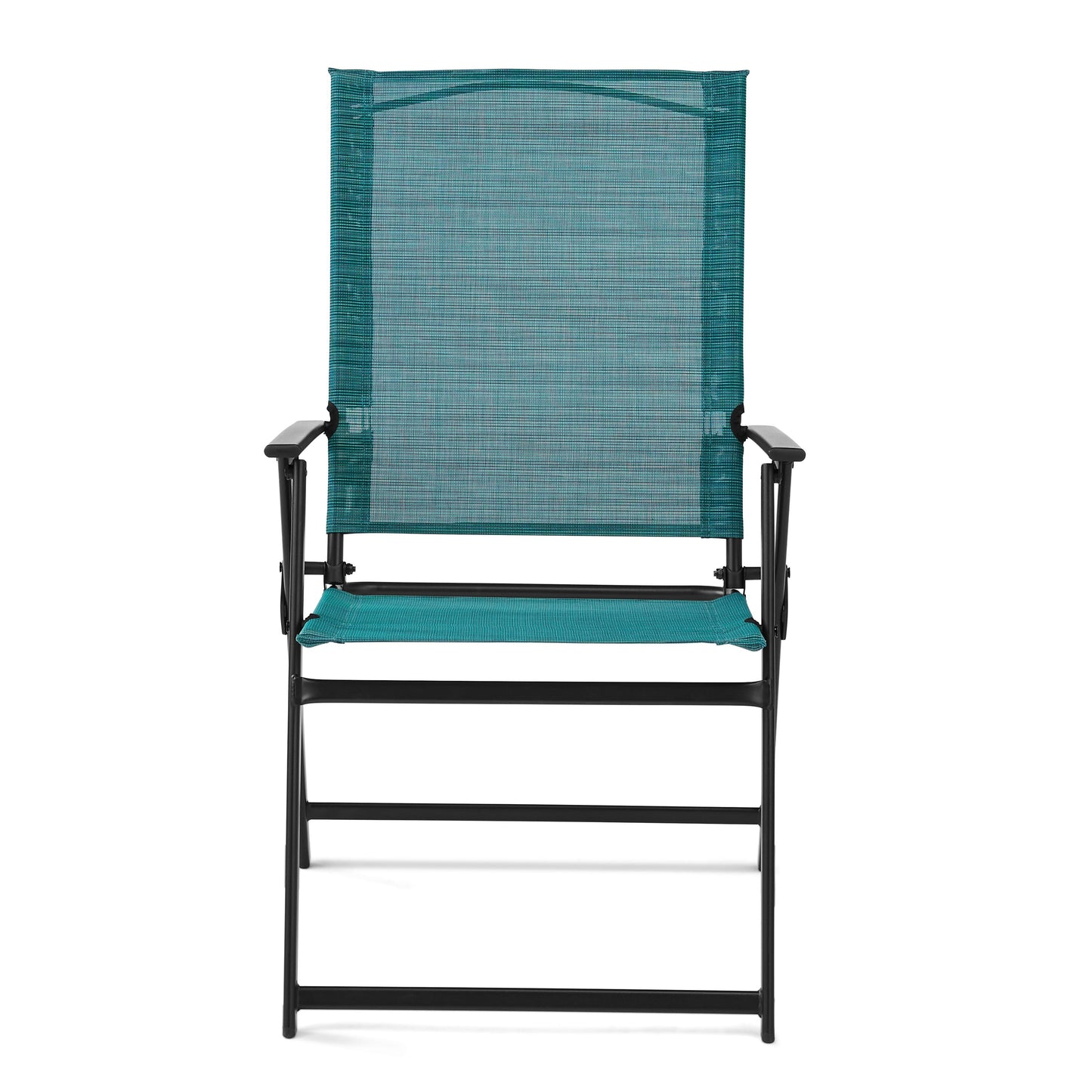 Mainstays Greyson Square Set of 2 Outdoor Patio Steel Sling Folding Chair