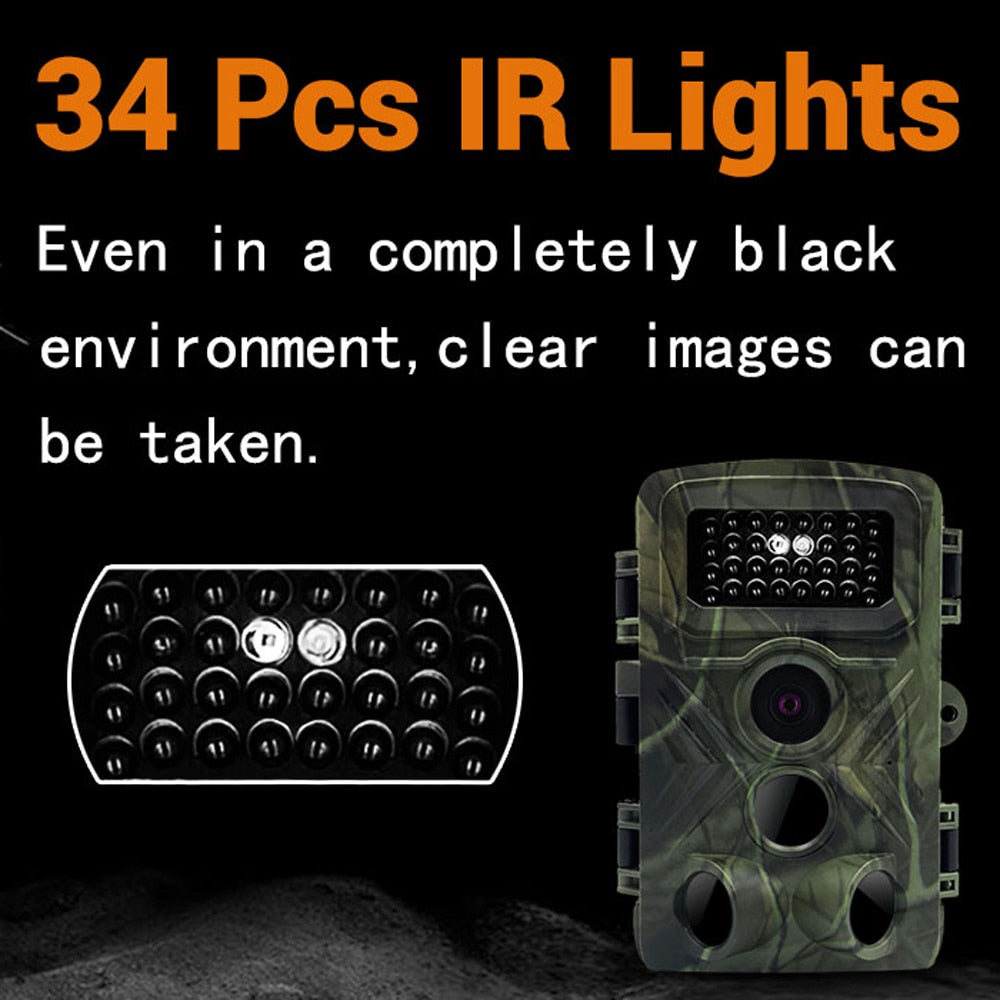 PR3000 36MP 1080P Night Photo Video Trail Camera